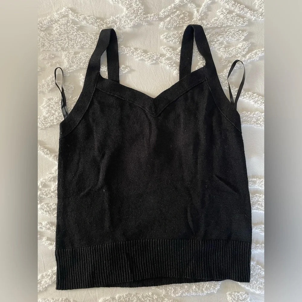 Banana Republic Wide-Trim Sweater Tank